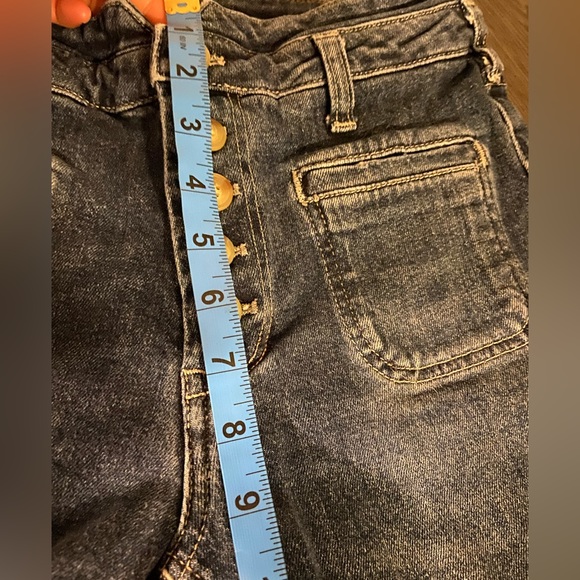 Anthropologie Pilcro and the Letterpress High Rise Slim Button Fly Jeans Size 26 - Picture 6 of 12